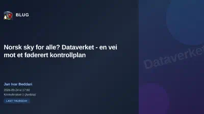 Norsk sky for alle? Dataverket - en vei mot et føderert kontrollplan featured image